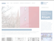 Tablet Screenshot of bensonelliot.com